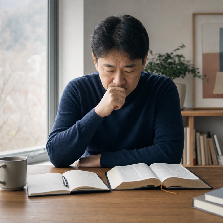 묵상하는 성도