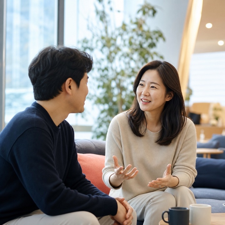 이웃의 이야기를 따뜻하게 듣고 복음을 나누는 성도들